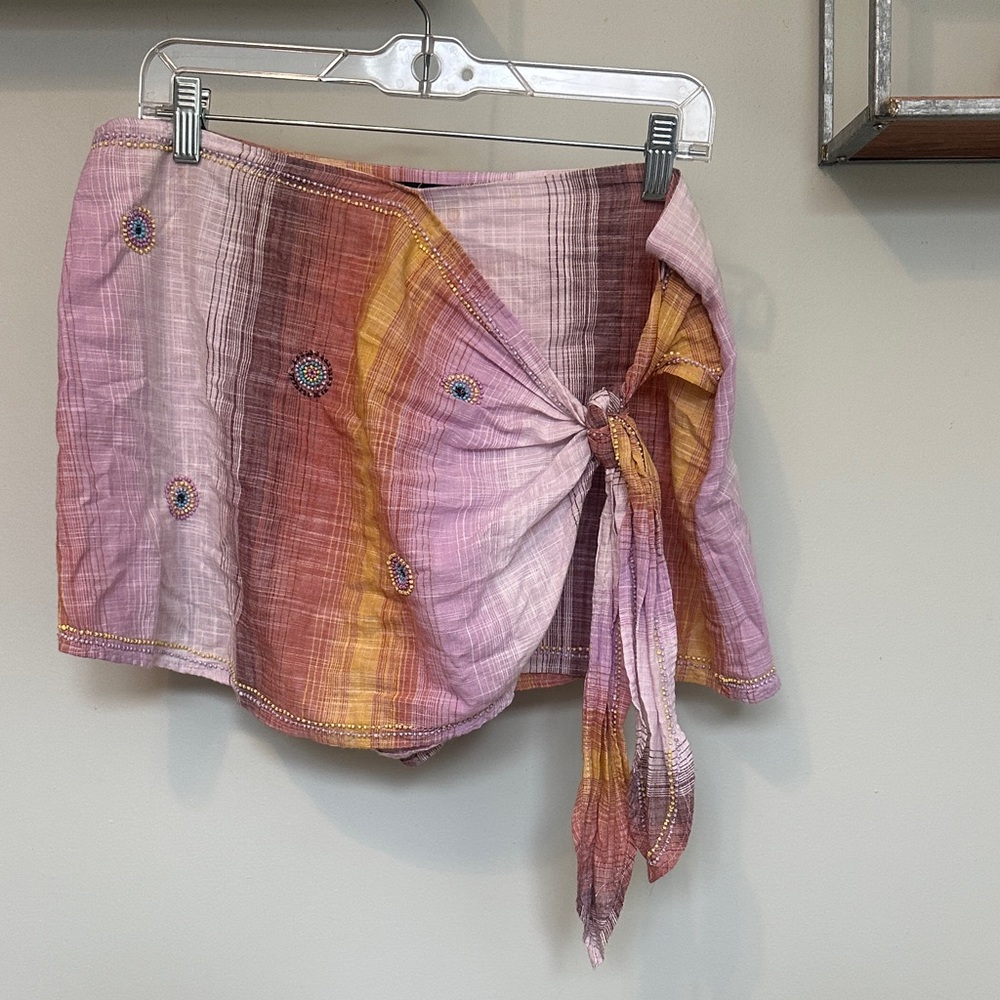 Colorful Women's Wrap Skort